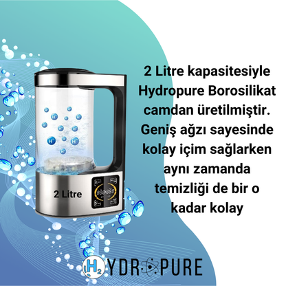 HydroPure™ | HydroKettle Hidrojen Su Isıtıcı 2 Litre