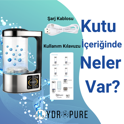 HydroPure™ | HydroKettle Hidrojen Su Isıtıcı 2 Litre
