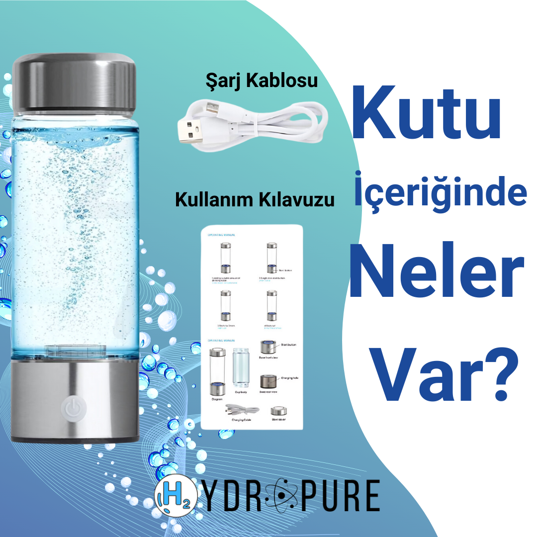 HydroPure™ | Hidrojen Su Şişesi 420ml