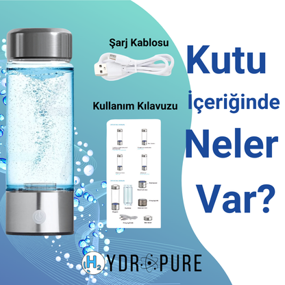HydroPure™ | Hidrojen Su Şişesi 420ml