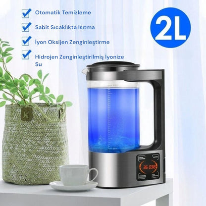 HydroPure™ | HydroKettle Hidrojen Su Isıtıcı 2 Litre